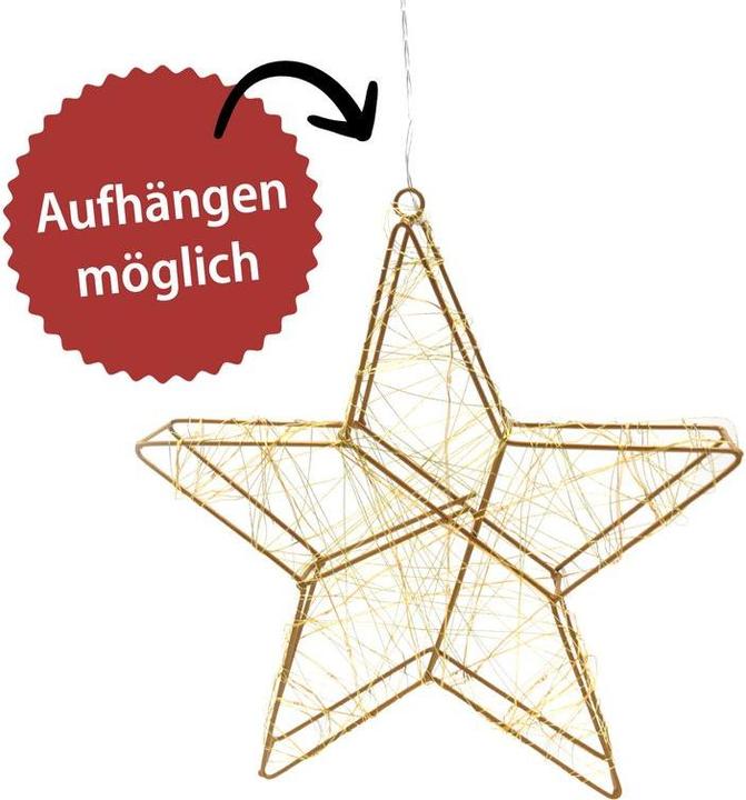 Actual product image Hermex LED Christmas Star Metal Star LED Star Wire Star Light Star