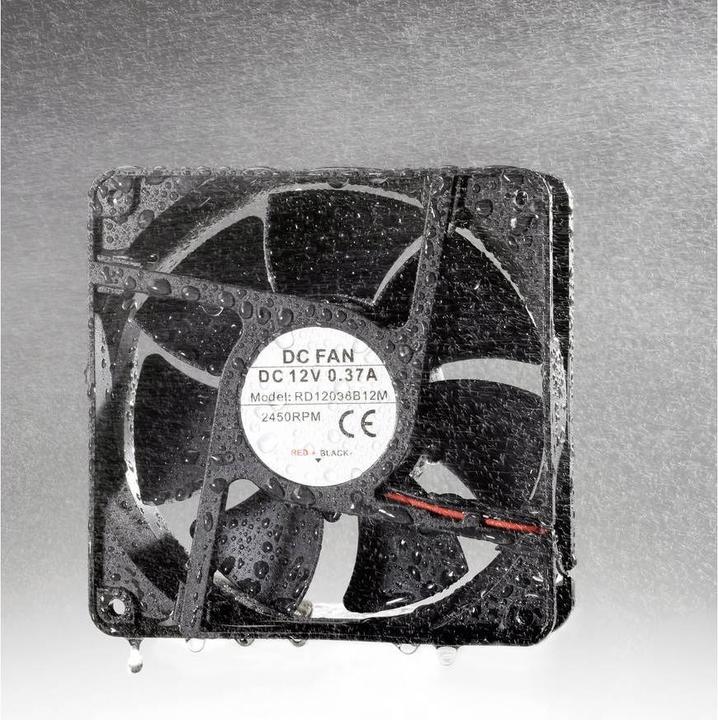 Actual product image Tru Components Axial fan 24 V/DC 111 m³/h ( (120 mm, 1 x)