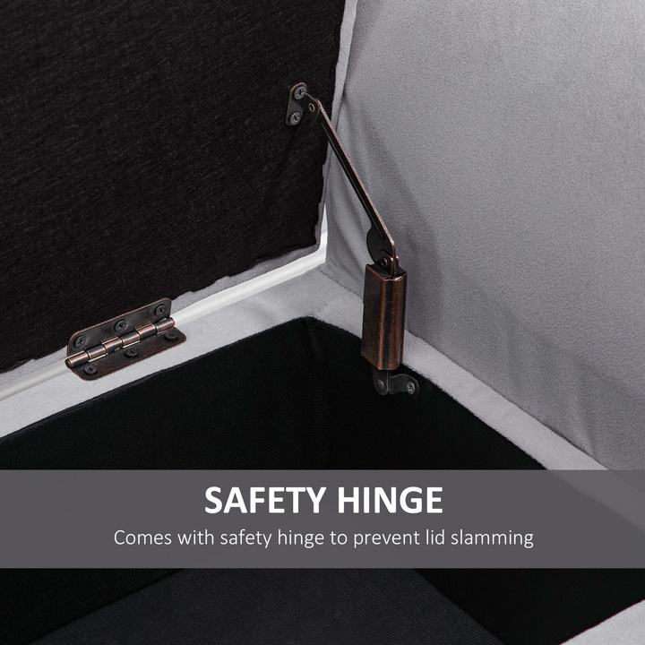 Image du produit Homcom Banc avec espace de rangement (111.50 cm)