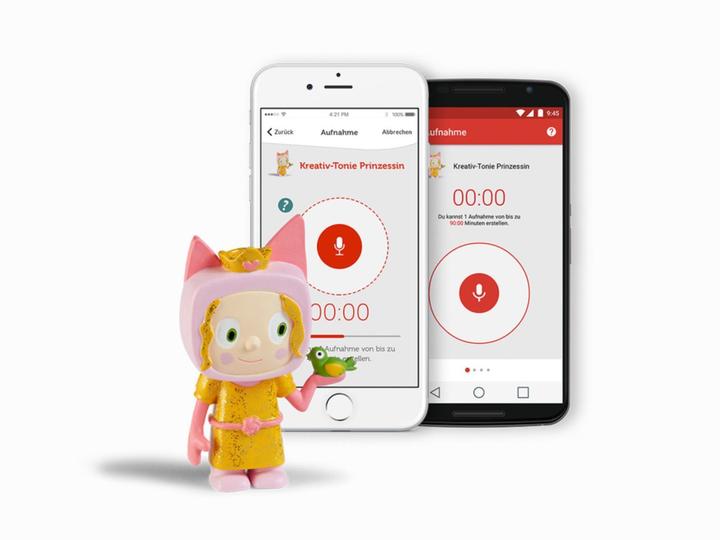Actual product image Tonies Creative-Tonie - Hearing figure princess (German)