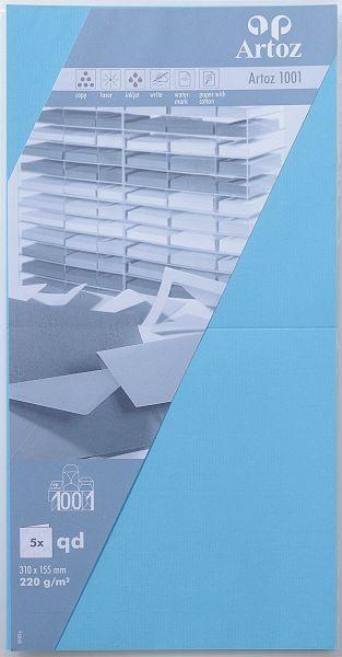 Image du produit Artoz 1001 cartes155 azur (Spécial, 220 g/m², 5 x)