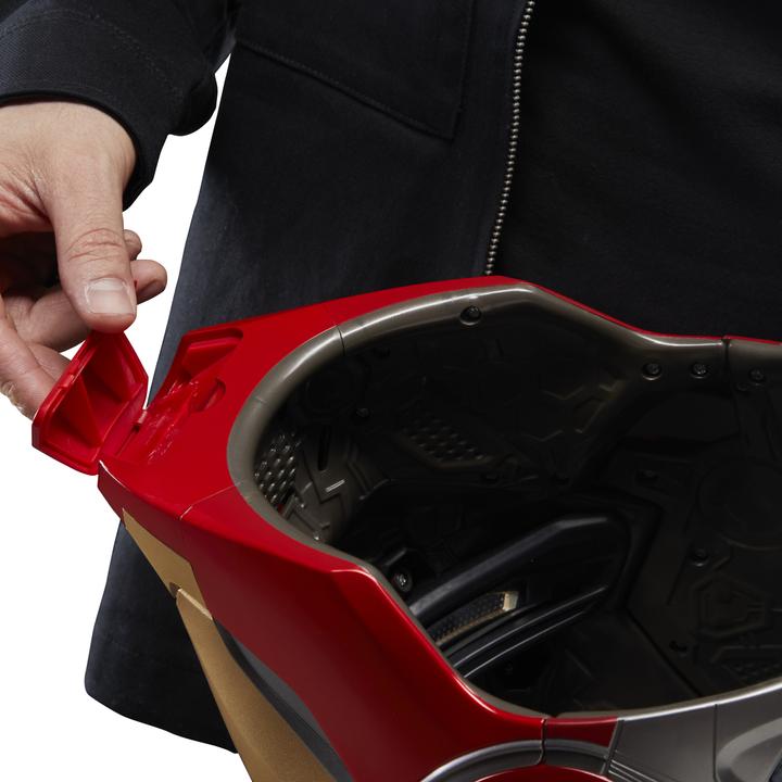 Actual product image Hasbro Avengers: Endgame Marvel Legends Electronic Helmet Iron Man Brand LXXXV
