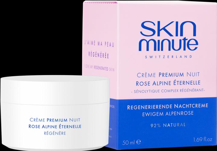 Produktbild Body Minute PREMIUM 50+ Creme Riche Nuit Rose Alpine Suisse Creme (50 ml, 24h Creme)