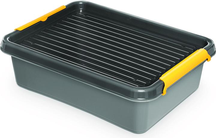 Produktbild Orplast Lagerbox Solidstorebox, 8,5, grau (8.50 l)