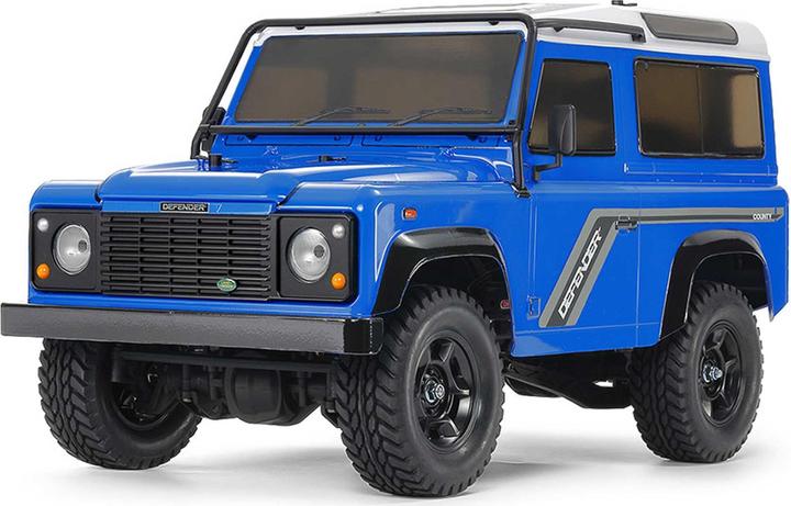 Actual product image Tamiya Land Rover 90 Defender LBlue (Painted) CC-02 (Kit)