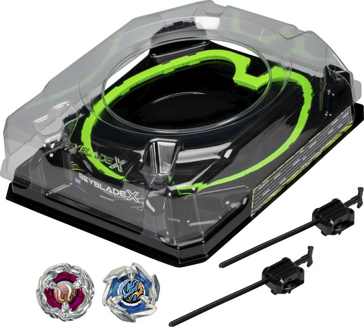 Actual product image Hasbro Beyblade X Xtreme Battle Set (German)