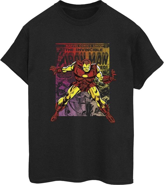 Immagine prodotto Iron Man Gradient Comic Maglietta Ampia Donna (XL)