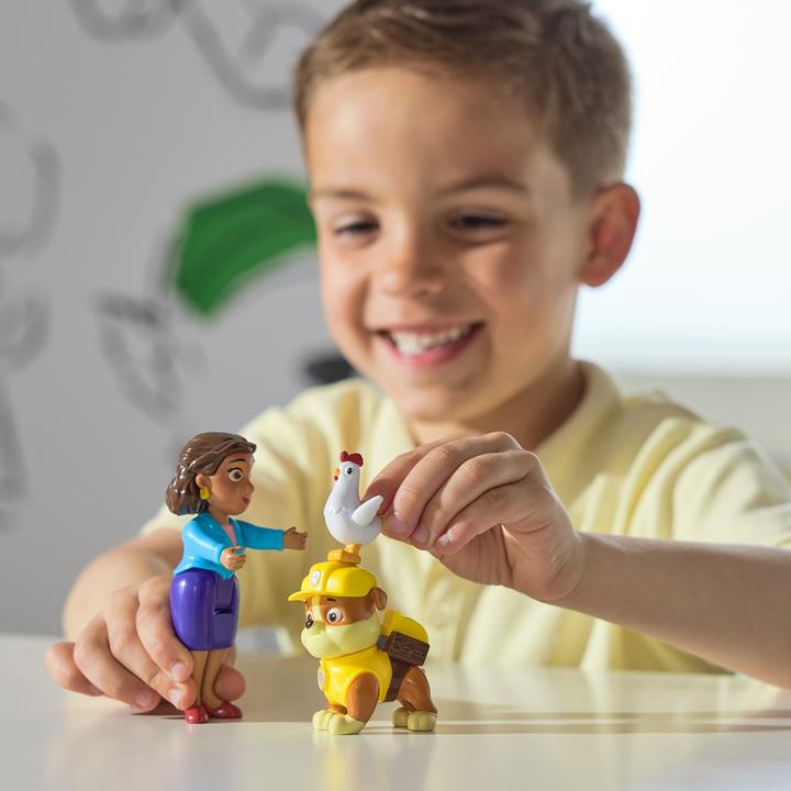 Actual product image Paw Patrol Rubble, Mayor Goodway & Chickaletta