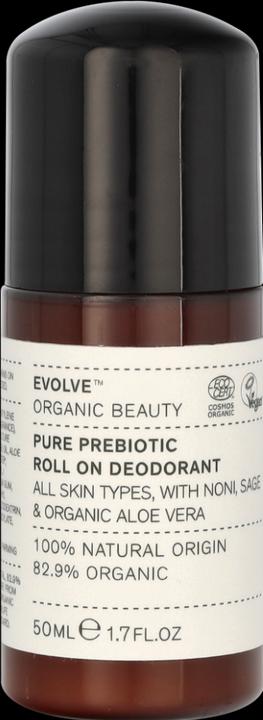 Actual product image Evolve Organic Beauty Pure Prebiotic Roll-On Deodorant (Roll-on, 50 ml)