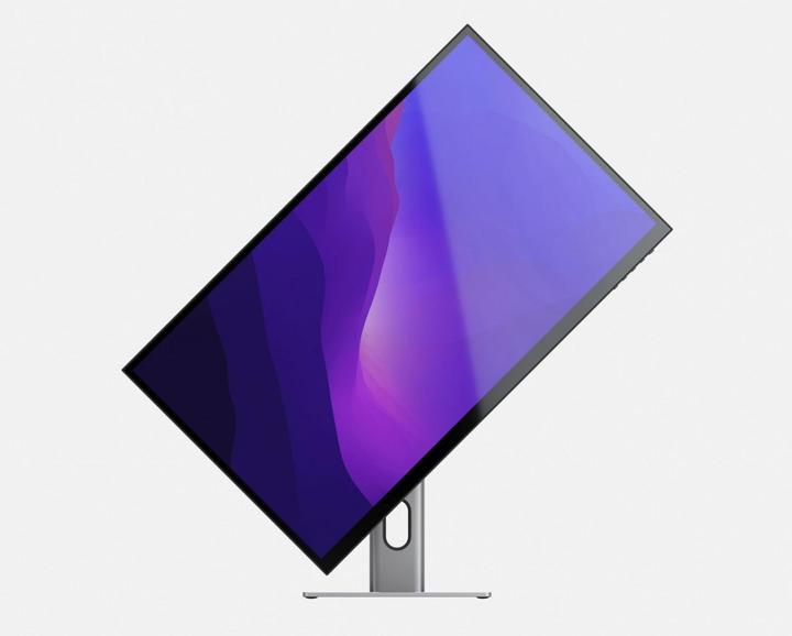 Actual product image Alogic 27F34KCPD LED display 68.6 cm (27 inch) 3840 x 2160 pixels 4K Ultra HD Silver (3840 x 2160 Pixels, 27")