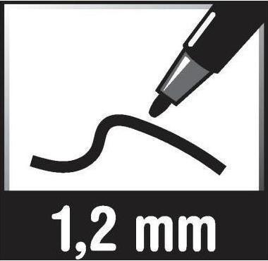 Actual product image Parker Pen Biros refill Z42, black Line width: B (Refill, Black, 1.20 mm)