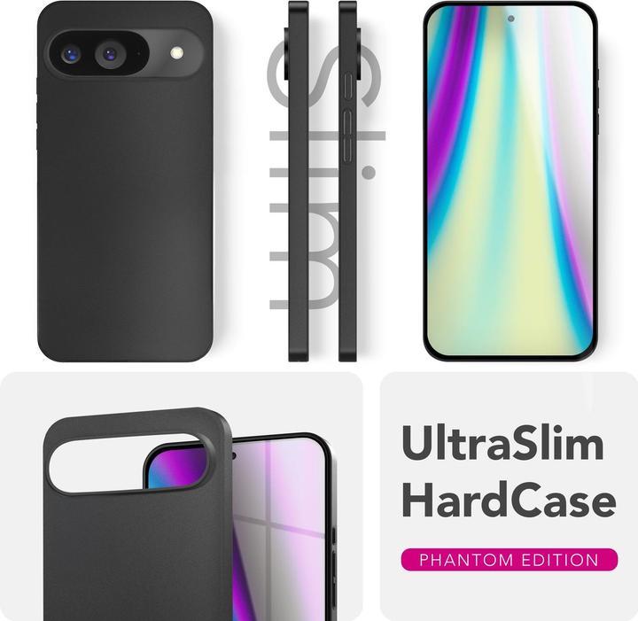 Actual product image Nalia Phantom - 0,3mm Extrem Dünn, Federleicht, Mattiert, Minimalistisch - Ultra-Slim Handycase (Google Pixel 9)