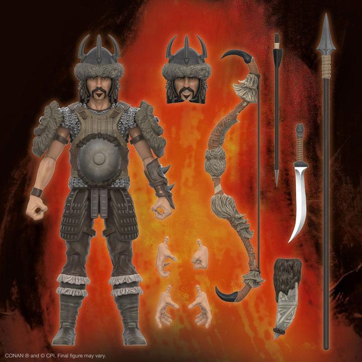 Image du produit Super7 Conan le Barbare Ultimates Figurine Subotai (Battle of the Mounds) 18 cm
