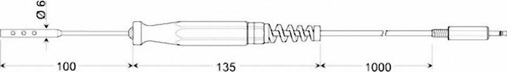 Actual product image Greisinger Air sensor GLF 175 -70 to 200 (Tentacles)