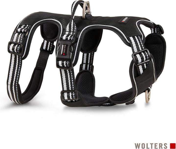 Image du produit Wolters Harnais Active Pro No Escape Gr.2 45-52 cm x 1,5 cm noir/argenté (2, Chien, Général)