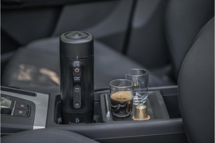 Produktbild Handpresso Reisekaffeemaschine Auto Capsule Set Nespresso Kapseln