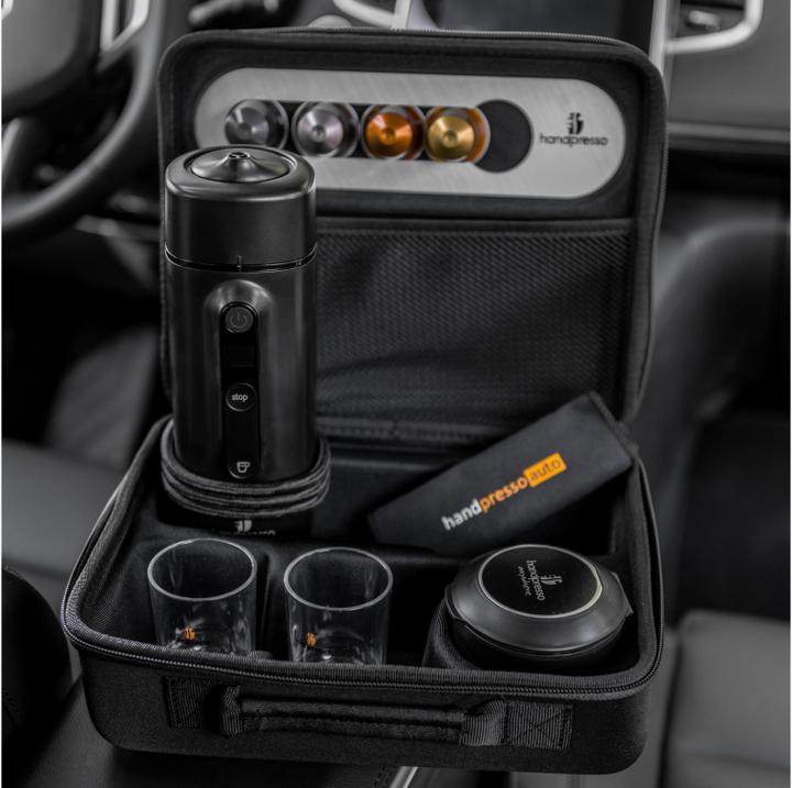 Produktbild Handpresso Reisekaffeemaschine Auto Capsule Set Nespresso Kapseln