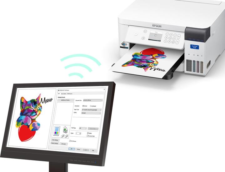 Actual product image Epson SureColor SC-F100 (Ink, Colour)