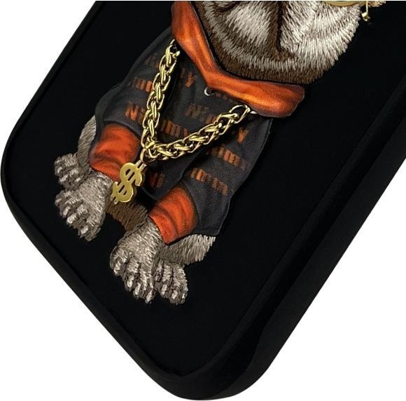 Produktbild Nimmy case iPhone 16 Pro Max 6.9" black Glasses Cool Dog (Apple iPhone 16 Pro Max)