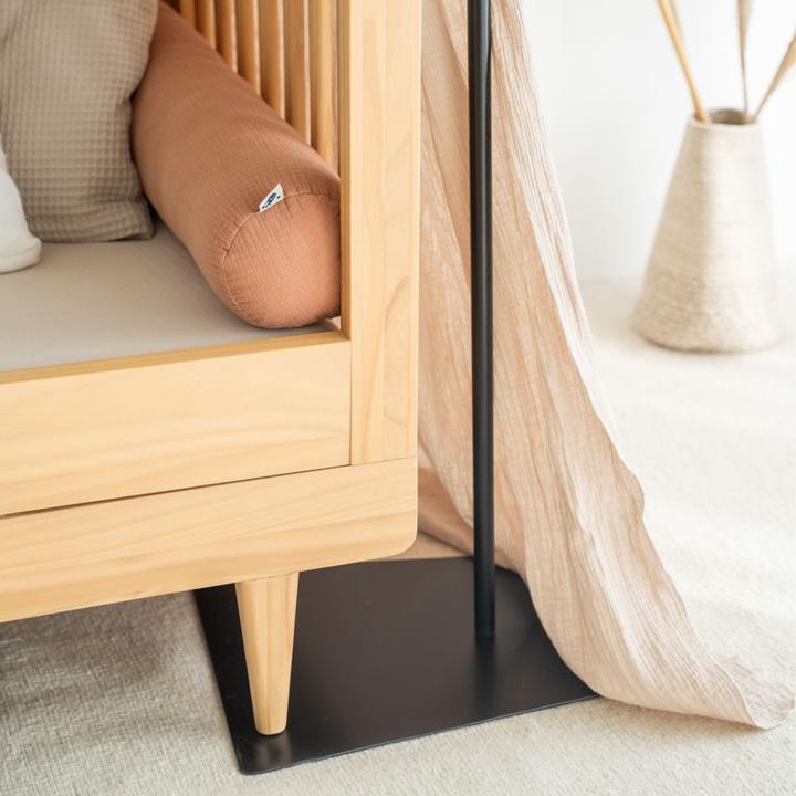 Actual product image Julius Zöllner Canopy holder Max black, with stand for canopies