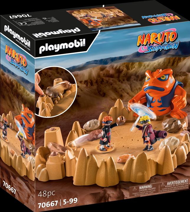Immagine prodotto Playmobil Naruto contro Pain (70667, Playmobil Naruto)