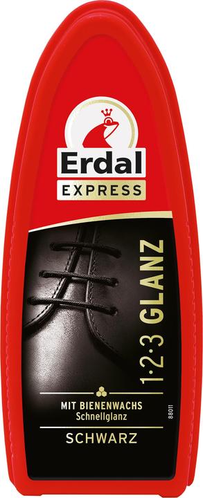 Erdal Schuhschwamm 1 2 3 Glanz Schwarz (1 x)