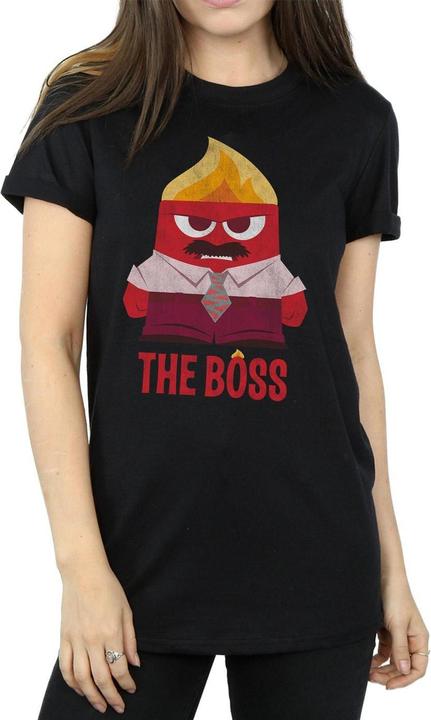 Immagine prodotto Disney Inside Out Anger The Boss Maglietta Ampia Donna (XXL)