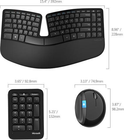 Produktbild Microsoft Sculpt Ergonomic (CH, Kabellos)