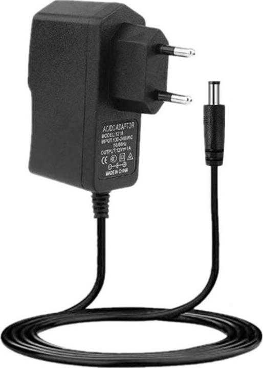 Produktbild Stride 12V Ladekabel Netzteil Ladegerät - Schwarz 90cm