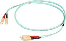 Image du produit EFB Elektronik Cavalier duplex SC-SC 50/125µ, OM3, LSZH, aqua, Flat Twin 3x5mm, 45m (45 m)