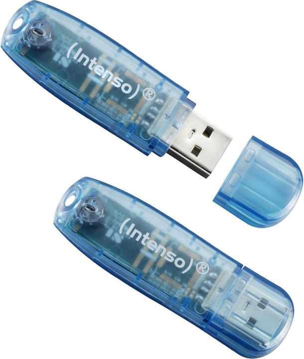 Actual product image Intenso Rainbow Line (4 GB, USB-A)