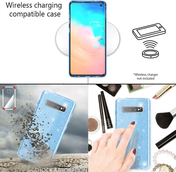 Immagine prodotto Nalia Copertina glitterata (Samsung Galaxy S10+)