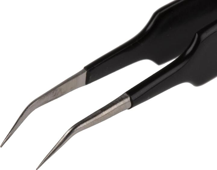 Immagine prodotto Rs Pro ESD epoxy coated tweezers bent 110mm