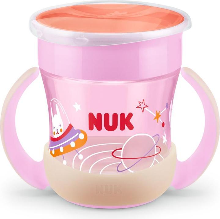 Produktbild NUK Mini Magic Cup Night, 160ml, einzigartiger Trinkrand, abdichtende Silikonscheibe, ab 6 Monaten