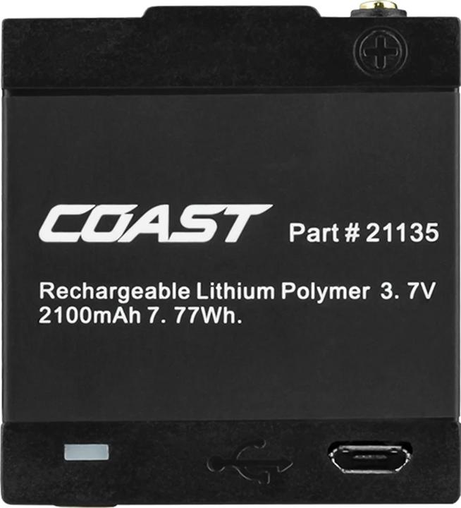 Coast ZX600 rechargeable battery for PM200, PM500R and PM550