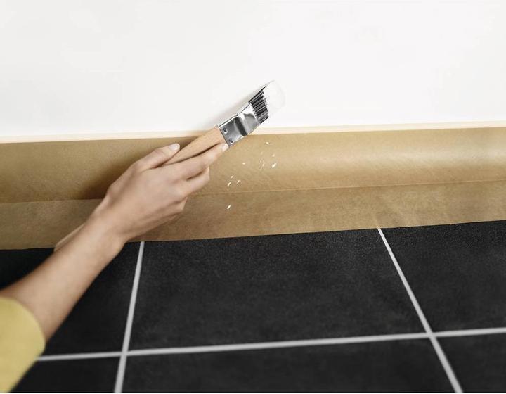 Actual product image tesa EASY COVER Malerfolie UNIVERSAL, aus Papier, Refill Nachfüllrolle (180 mm)