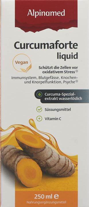 Actual product image Alpinamed Curcumaforte Liquid (1 Piece, Liquid, 520 g)
