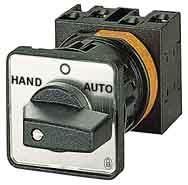 Actual product image Eaton T0-2-8211/Z Change-over switch 029354 Kont4 20A 1-0-2 60° latching Intermediate construction