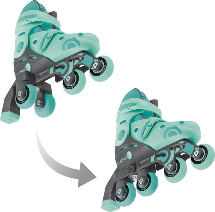 Globber Inline Skates LEARNING Gr. 29-32 (5-7 Jahre) Mint (30, 31, 32, 33)