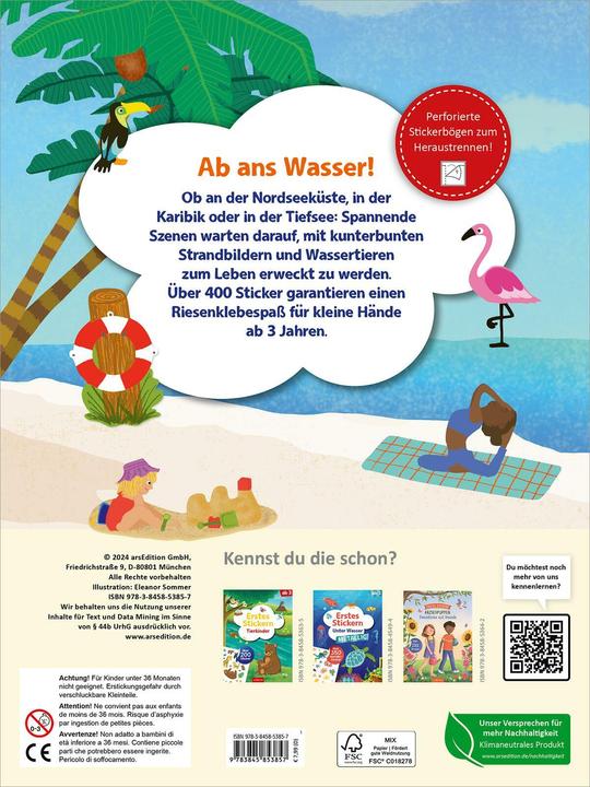 Produktbild Erstes Stickern - Am Meer