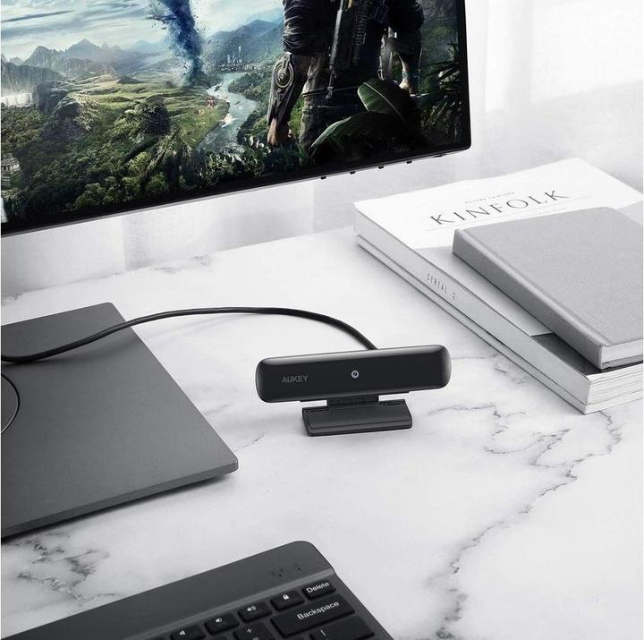 Actual product image Aukey Webcam (2 Mpx)
