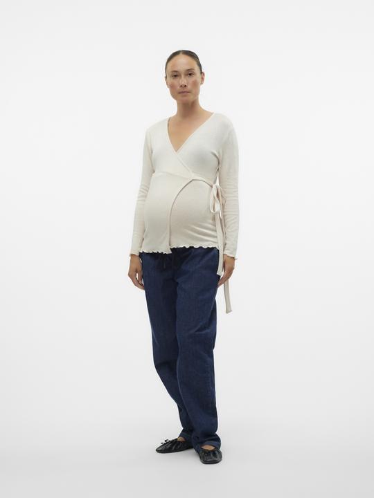 Image du produit Mamalicious Normal geschnitten V-Ausschnitt Top Bluse (XXL)