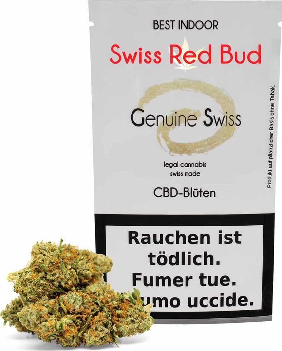 Actual product image Genuine Swiss Swiss Red Bud (2.50 g, Indoor)
