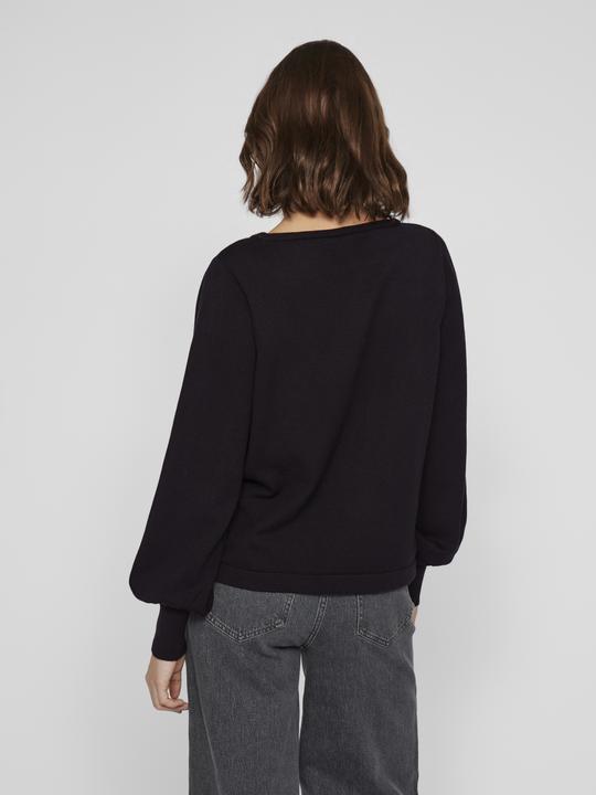 Actual product image Vila U-boat neck knitted jumper (S)