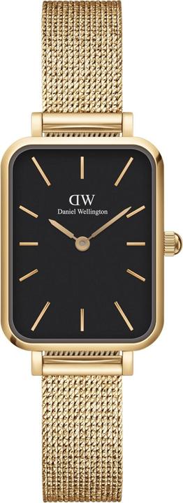 Daniel Wellington Quadro Pressed Evergold Black (Analogue wristwatch, 20 mm)