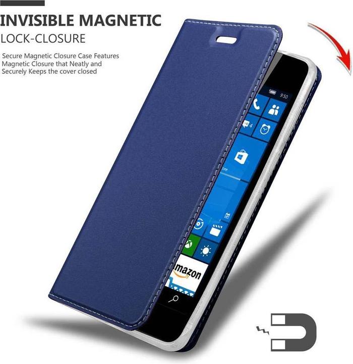 Image du produit Cadorabo Book Classy Style Cover (Microsoft Lumia 550)