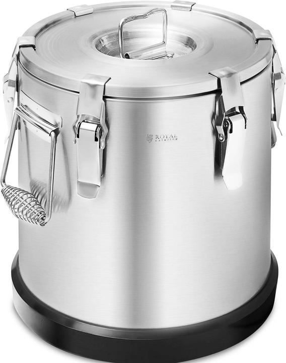 Actual product image Royal Catering Thermal Food Container - 15 L - - rubber base (15 l)