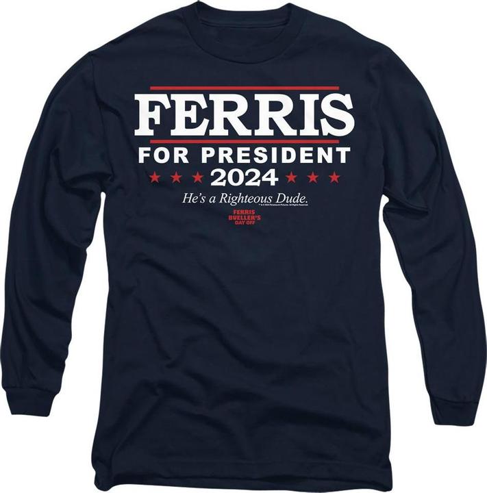 Produktbild Ferris Bueller´s Day Off Ferris Bueller's Day Off Ferris For President TShirt (L)