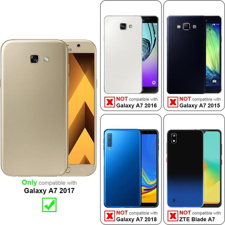 Produktbild Cadorabo Handykette für Samsung Galaxy A7 2017 Necklace Hülle mit verstellbarem Kordelband