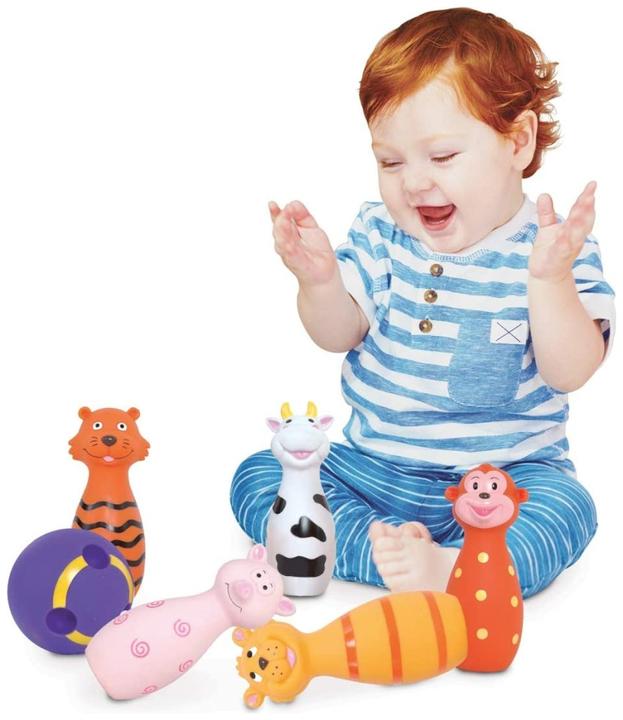 Actual product image LUDI Baby Bowling Animals